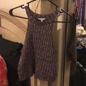 CHARLOTTE RUSSE HALTER TOP